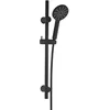 Image de Essebagno New oneo ensemble de douche noir mat 3 pièces