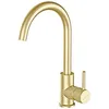 Image de Essebagno Kiwo mitigeur évier or brossé