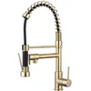 Image de Essebagno Big Pro mitigeur évier à douchette mobile or
