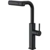 Image de Essebagno Esseswitch mitigeur évier à douchette extractible noir mat