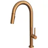 Image de Essebagno Portofino mitigeur évier à douchette extractible cuivre brossé