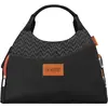 Image de Badabulle Sac à Langer Multipocket Noir Nombreux Rangements Complet avec Bandoulière