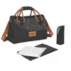 Image de Badabulle Sac à langer avec plan à langer Grande Capacité Pocketstyle Noir Camel