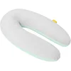 Image de Badabulle Coussin d'allaitement Evolutif Fluffy, Polyester pour Corps,Dos,Grossesse,Jambes