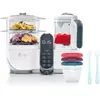 Image de Mixeur Cuiseur Bébé BABYMOOV Nutribaby+ White/3 babybols+2 cuillères