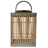 Image de Orium Lanterne Solaire Bambou Carrée