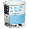 Image de Peinture acrylique Batir 1er - Boîte 2,5 l - Satinée - Blanc