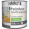 Image de ADDICT PEINTURE MULTI-SUPPORTS SATINEE 0.5 L ficelle