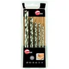 Image de Leman 206.500.05 Coffret de 5 Forets à bois hélicoïdale HSS pro ø 4/5/6/8/10 mm