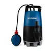 Image de HYUNDAI - Pompe à eau électrique - Vide-cave 750 W 17500 L/h - Eaux chargées - Hauteur d'aspiration max (m) 8.5 m - Matière du corps de pompe Polypropylène - Flotteur - HFP750