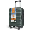 Image de KINSTON Valise Cabine pour EasyJet 4 Roues Détachables Taille LowCost - Bagage à Main Léger et Durable, Roues Pivotantes Amovibles Démontable - Vert