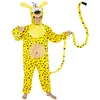 Image de Chaks - Costume de Marsupilami, combinaison jaune pour adultes