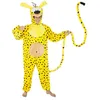 Image de Chaks - Costume Marsupilami pour adultes, combinaison officielle Comic, salopette jaune à capuche pour carnaval et Comic Con