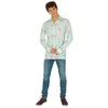 Image de Chaks C4400L, Chemise Flamant Rose Adulte Verte, Taille L