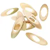 Image de Chaks 10772, Lot de 24 Ronds de Serviette biseautés en Bambou Naturel