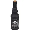 Image de Bouteille en verre noire Halloween 21 cm - Noir