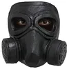 Image de Chaks 11799, Masque à gaz Double factice Noir