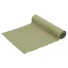 Image de Chaks 12718-120, Chemin de Table Velours Cotelé 3m, Vert Sauge