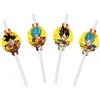 Image de Chaks 12804-DB, Lot de 8 Pailles en Carton avec médaillons 19,6cm Dragon Ball ®