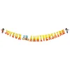 Image de Guirlande papier Dragon ball Z 250 cm - Orange