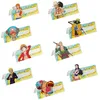 Image de Chaks 12810-ON, Sachet de 9 Marque-Places Carton 6x8cm One Piece ®