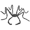 Image de Araignée géante velue noire 2 m x 24 cm - Noir