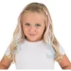 Image de Chaks 13462, Set de 2 Barrettes Coeur avec mèche Cheveux
