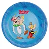 Image de 8 Assiettes Astérix 23 cm - Bleu
