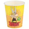 Image de 8 Gobelets en carton Astérix 250 ml - Jaune