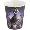Image de Chaks 12803-WD, Lot de 8 Gobelets en Carton 25cl Mercredi ©, Wednesday ©