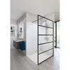 Image de Paroi de douche AURYS BALEARES® ATELIER N°2 - Verre Timeless 8 mm trempé Saint-Gobain - L.140 cm x H.198 cm
