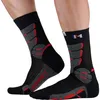 Image de MONNET Trek Expert - Chaussettes randonnée (FR/ES, Numérique, 43, 44, Taille normale, Taille normale, Rouge)