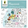 Image de Loisirs Créatifs Mes posters à colorier Mappemonde Pirouette C