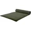 Image de Housse de coussin en velours Manhattan Haomy Kaki 85x200