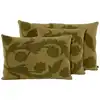Image de Haomy - Housse de coussin en lin mélangé Odyssée gold 45x45 cm