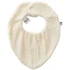Image de Bavoir-bandana réversible bambou/gaze de coton (Mousse de lait)   Absorbant et ultra doux   Parfait pour les baveurs et les dents   Face en double gaze et éponge bambou