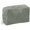 Image de Trousse de Toilette en Bambou (Vert de Gris) - Douce et imperméable   Chic Intemporel   pour bébé et Maman   Idéale pour Les Soins et Les balades