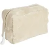 Image de Trousse de Toilette en Bambou (Biscuit) - Douce et imperméable   Chic Intemporel   pour bébé et Maman   Idéale pour Les Soins et Les balades