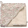 Image de BB&Co Cape de Bain + Gant Afternoon Tea - Éponge Bambou Ultra Douce   Cadeau de Naissance utile et Tendance   Gant Assorti Inclus   Style raffiné à la Sortie du Bain   70x70 cm