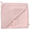 Image de BB&Co Cape de Bain + Gant - Pétale   Éponge Bambou Ultra Douce   Cadeau de Naissance utile et Tendance   Gant Assorti Inclus   Style raffiné à la Sortie du Bain   70x70 cm