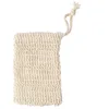 Image de Avril - Filet à Savon en Sisal - 100% Fibres Naturelles - Produit Vegan - 9 x 14 cm