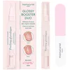 Image de Glossy Booster Duo: La Manucure Japonaise Simplifiée & Naturelle par Manucurist - Soin Ongle Exfoliant Peeling Glycolique & Polissoir - Kit Manucure Japonaise, Ongles Naturels & Brillants sans Vernis