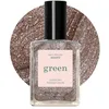 Image de Manucurist Green Vernis à Ongles Marron Glacé Pailleté Quartz - Classique - Effet Manucure Professionnelle - Nail Polish Ongle - 15ml