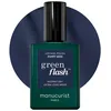 Image de Manucurist Vernis Semi Permanent Bleu Gris Green Flash Poppy Seed - Vernis Gel Ongle UV Semi Permanent & LED - 12-Free, Bio Sourcé (84%) - Manucure Professionnelle - 15 ml
