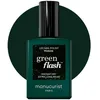 Image de Manucurist Vernis Semi Permanent Vert Foncé Green Flash Pôison - Vernis Gel Ongle UV Semi Permanent & LED - 12-Free, Bio Sourcé (84%) - Manucure Professionnelle - 15 ml