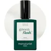 Image de Manucurist Green Flash Vernis Semi Permanent Blanc Laiteux Holographique Nebula - Vernis Gel Ongle UV Semi Permanent & LED - 12-Free, Bio Sourcé 84% - Manucure Professionnelle - 15 ml