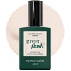 Image de Manucurist Vernis Semi Permanent Blanc Cassé Green Flash Crème - Vernis Gel Ongle UV Semi Permanent & LED - 12-Free, Bio Sourcé (84%) - Manucure Professionnelle - 15 ml