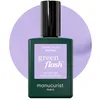 Image de Manucurist Green Flash Vernis Semi Permanent Violet Pastel Wisteria - Vernis Gel Ongle UV Semi Permanent & LED - 12-Free, Bio Sourcé 84% - Manucure Professionnelle - 15 ml