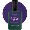 Image de Manucurist Vernis Semi Permanent Violet Bleu Green Flash Mystic - Vernis Gel Ongle UV Semi Permanent & LED - 12-Free, Bio Sourcé (84%) - Manucure Professionnelle - 15 ml