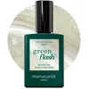 Image de Manucurist Vernis Semi Permanent Blanc Nacré Green Flash Fairy - Vernis Gel Ongle UV Semi Permanent & LED - 12-Free, Bio Sourcé 84% - Manucure Professionnelle - 15 ml